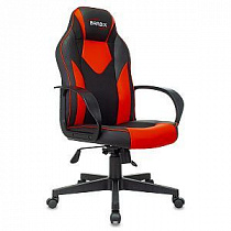 Кресло компьютерное BRABIX Game GM-017 черный красный