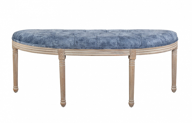 Банкетка Onora Velvet Blue Синий