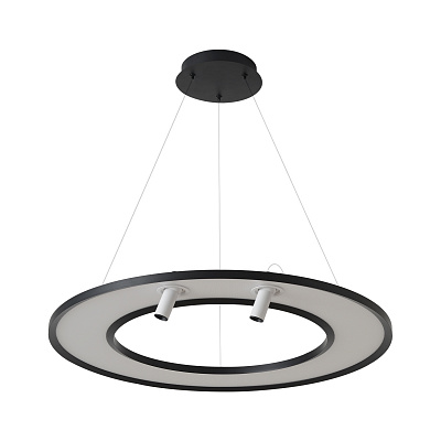 Люстра Crystal Lux CONTOUR SP50W LED BLACK