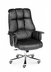 Кресло руководителя Президент черная кожа H-1133-35 leather