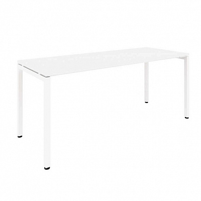 Стол офисный MULTI-OFFICE СТИЛ (Steel) 180х70х76 белый