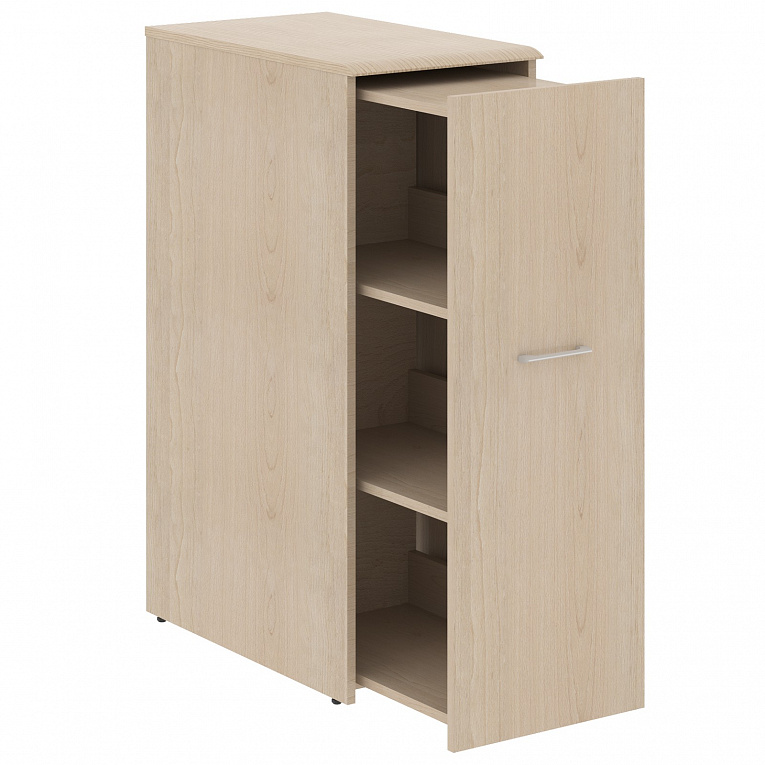 Тумба с выдвижной секцией Skyland ВЕЙВ (Wave) WDMS 720 Бук Тиара 430х720х1162