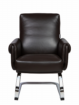 Конференц кресло NORDEN Риц CF / Ritz CF кожа коричневый C 2108 brown leather