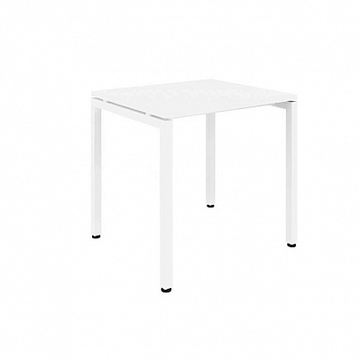Стол офисный MULTI-OFFICE СТИЛ (Steel) 80х70х76 белый