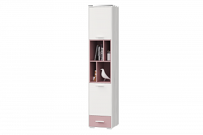 Шкаф для книг с 2 дверцами и 1 ящиком Лило МЛК