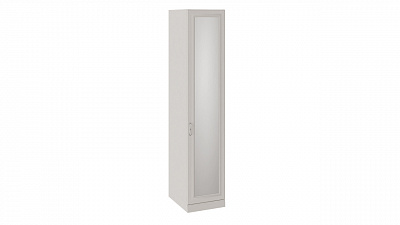 Шкаф для белья с зеркальной дверью с опорой Сабрина СМ-307.07.211-01