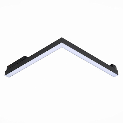 Магнитн. трек. св-к Черный LED 1*15W 4000K 950Lm Ra>90 120° IP20 L305xW305xH2 St Luce SKYLINE / СКАЙЛАЙН 48 ST800.446.15