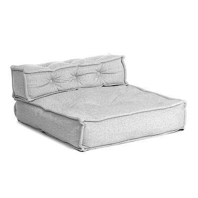 Модуль мягкий прямой MIRACLE / МИРАКЛ VT shape silver