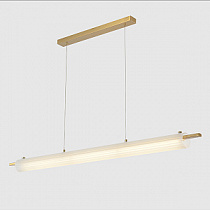 Подвесной светильник Crystal Lux TUNNEL SP40 LED BRASS
