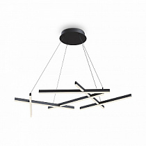 Подвесная люстра Maytoni Line / Лайн MOD016PL-L80BK