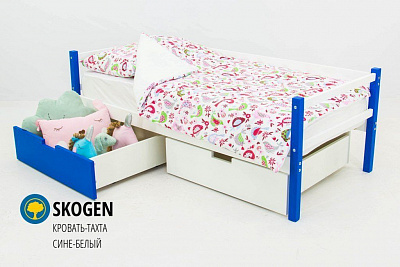 Детская кровать-тахта Svogen с ящиками