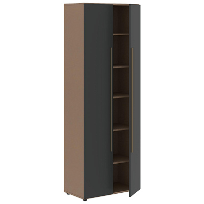 Шкаф с глухими дверьми Skyland ВЕЛИОН (VELION) VHCS 80.1 800х430х2253 Кобра / Яшма черный