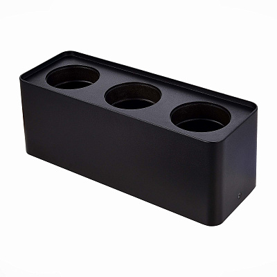 Накладной корпус для светодиодного модуля серии ST850, ST851 Черный St Luce SHIFT / ШИФТ ST053.402.03