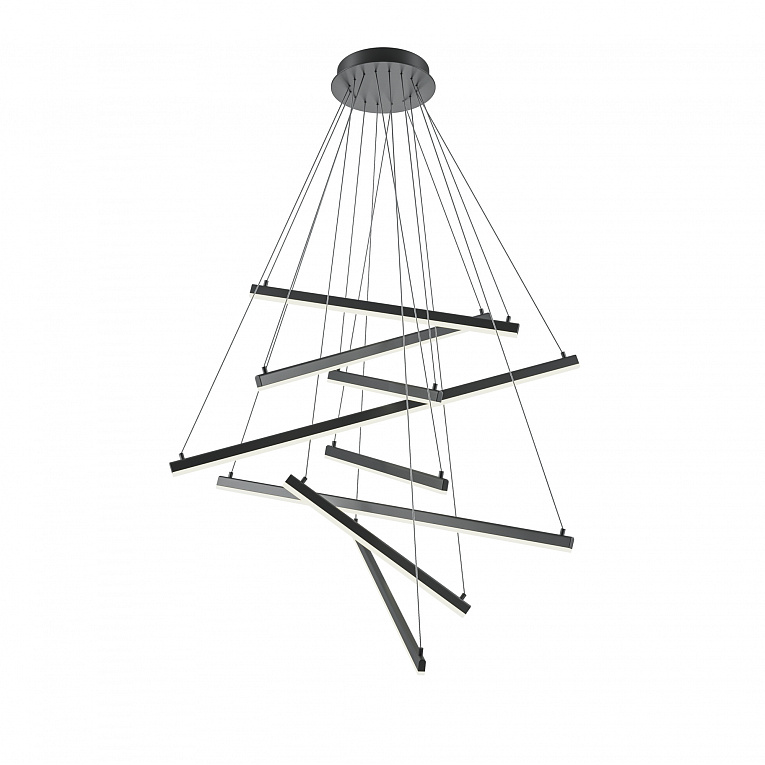 Подвесная люстра Maytoni Line / Лайн MOD016PL-L96BK
